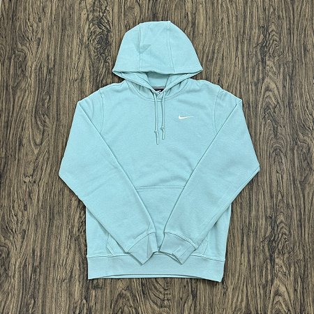Moletom Nike Sportswear Swoosh Verde Água