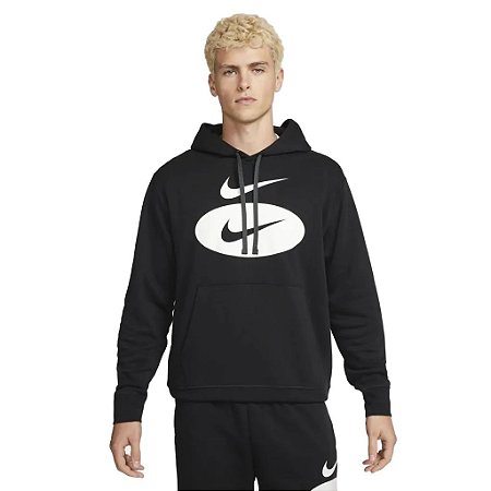 Moletom Nike Sportswear Swoosh Preto