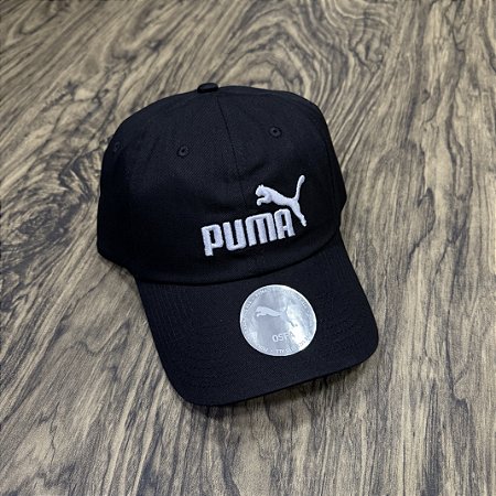 Boné Puma Logo Preto