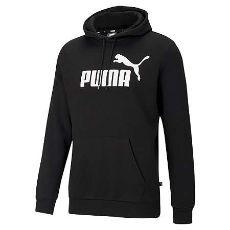 Moletom Puma Logo Preto