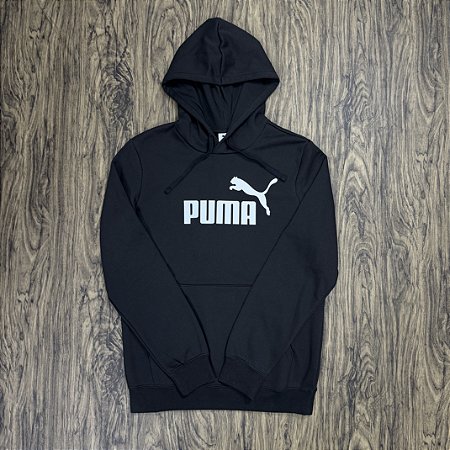 Moletom Puma Big Logo Preto