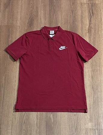 Polo Nike Sportswear Vermelho Escuro