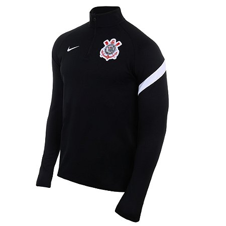 Camisa Nike Corinthians Treino Preta - Top Store