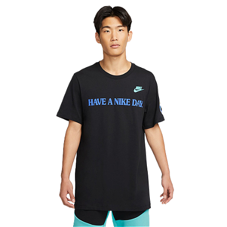 Camiseta Nike Have a Nike Day Preta