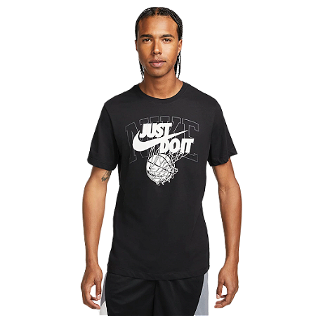 Camiseta Nike Sportswear Just Do It Masculina - Preto