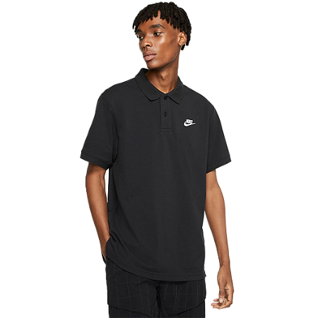 Polo Nike Sportswear Preta