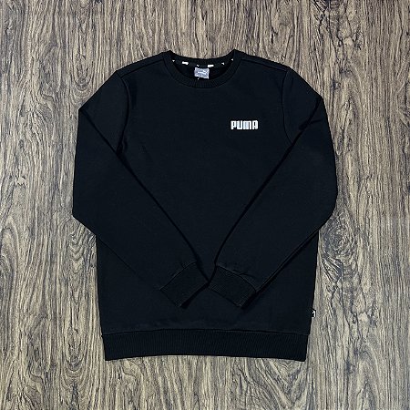 Moletom Puma Crew Preto