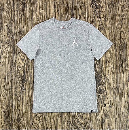 Camiseta Nike Air Jordan Cinza