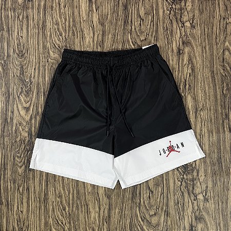 Short Nike Jordan Jumpman Impermeável Preto/Branco