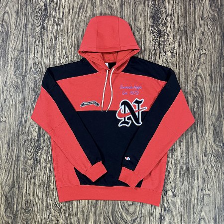 Moletom Nike Swoosh High Vermelho/Preto