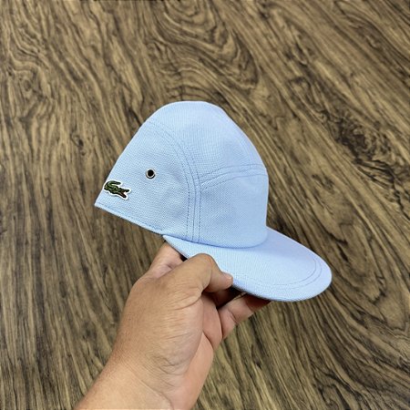Boné Lacoste Five Panel Azul Bebê