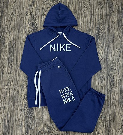 Conjunto Nike Sportswear Azul Marinho