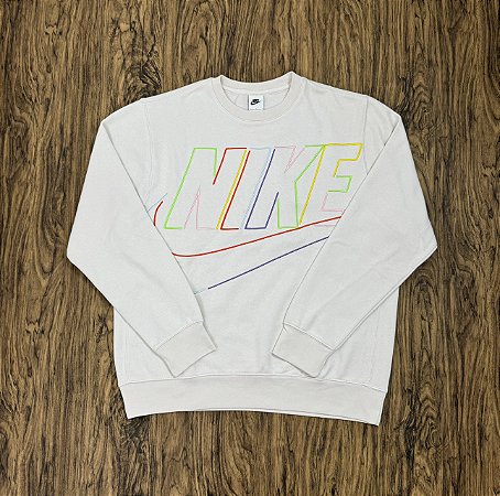 Moletom Nike Club+ Creme