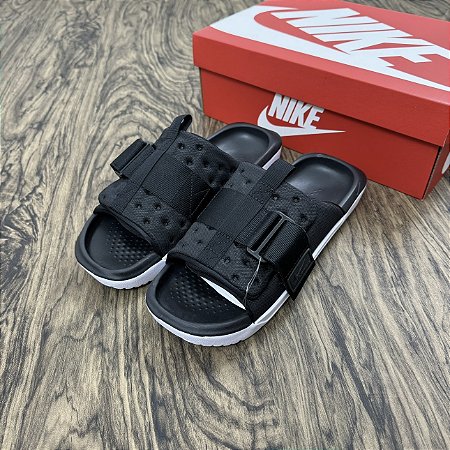Chinelo Nike Asuna 3.0 Preto com Branco
