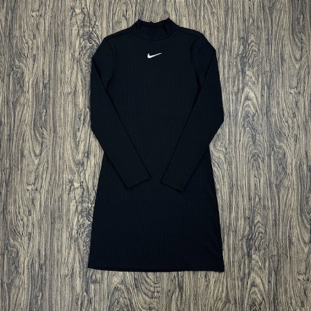 Vestido Nike Sportswear Swoosh Preto