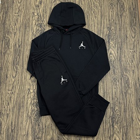 Conjunto Nike Jordan Jumpman Fleece Preto
