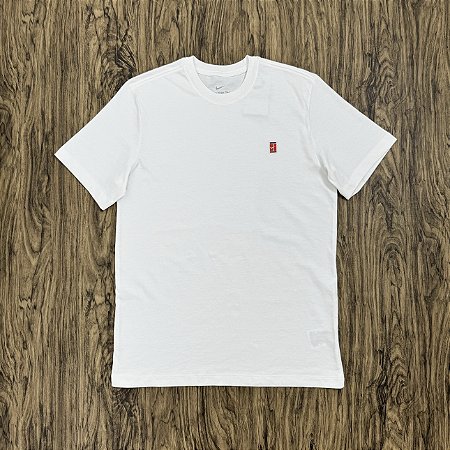 Camiseta Nike Court Branca