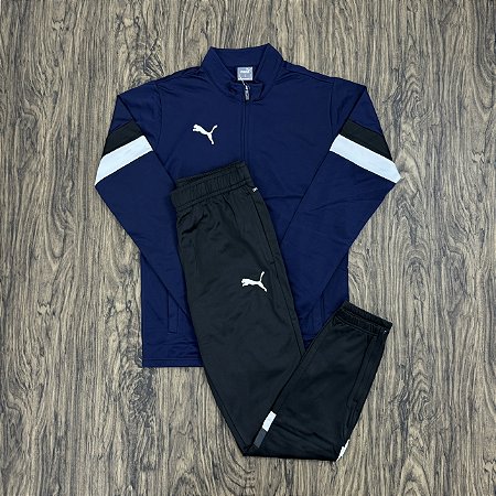Agasalho Puma Drycell Azul Marinho/Preto