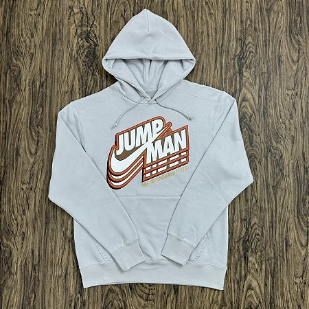 Moletom Nike Jordan Jumpman World Champs Cinza