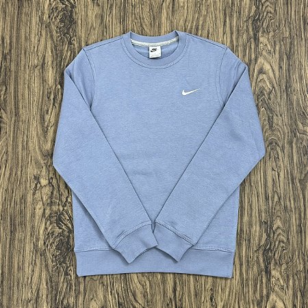 Moletom Nike Mini Swoosh Azul