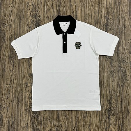 Polo Lacoste Paris Club PH7369 Branca
