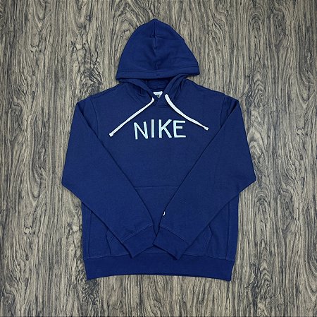 Moletom Nike Sportswear Heritage Azul Marinho