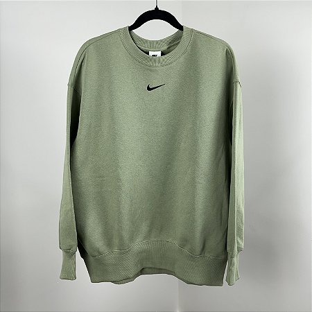 Moletom Nike Sportswear Phoenix Fleece Verde