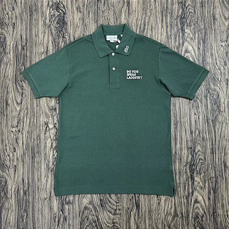 Polo Lacoste Classic Fit PH9814 Verde
