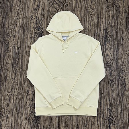 Moletom Nike Sportswear Swoosh Creme
