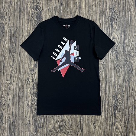 Camiseta Nike Air Jordan Graphic Preta