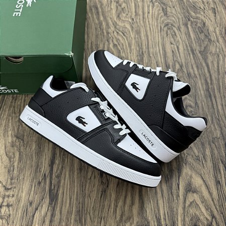 Tênis Lacoste Court Cage Preto/Branco