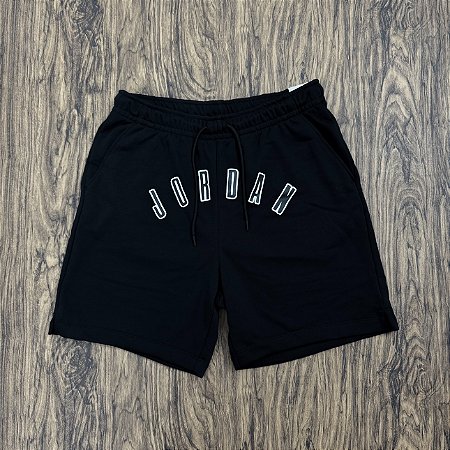 Short Nike Jordan Flight Letreiro Preto