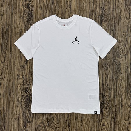 Camiseta Nike Air Jordan Branca/Preto
