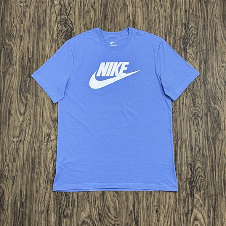 Camiseta Nike Sportswear Icon Futura Azul Violeta