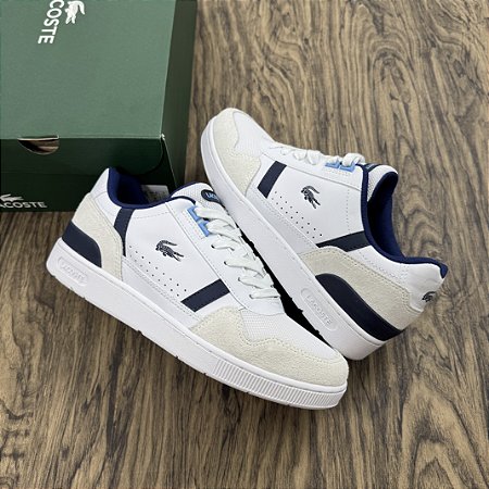 Tênis Lacoste T-Clip White/Blue