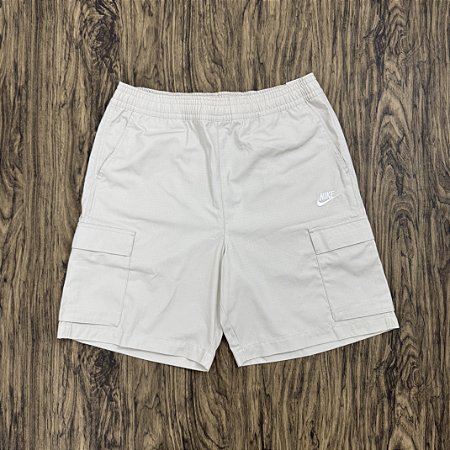Short Nike Club Cargo Creme