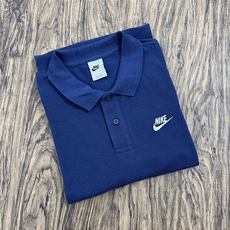 Polo Nike Sportswear Azul Marinho