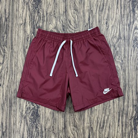 Short Nike Sportswear Woven Flow Vinho