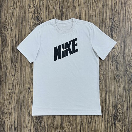 Camiseta Nike Fitness Cinza