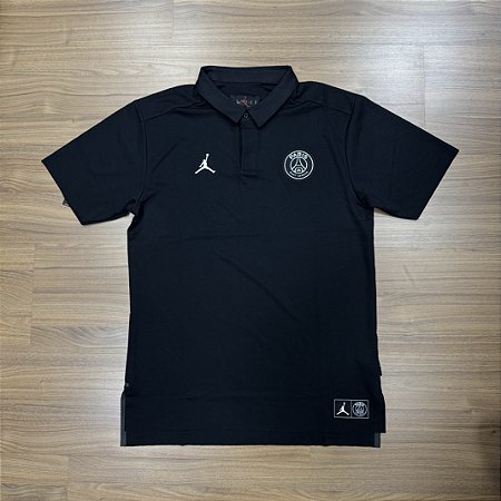 Polo Nike PSG x Jordan Preta