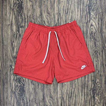 Short Nike Sportswear Woven Flow Vermelho
