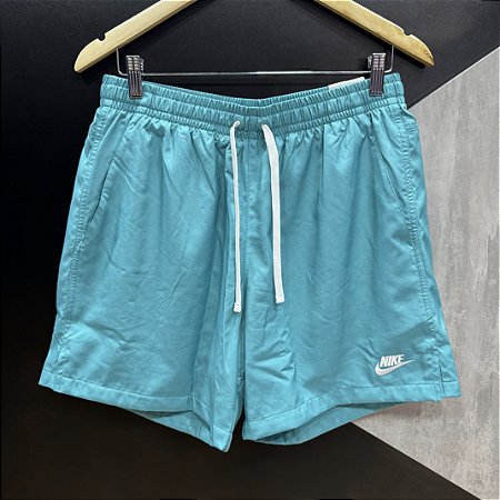 Short Nike Sportswear Woven Flow Verde Água