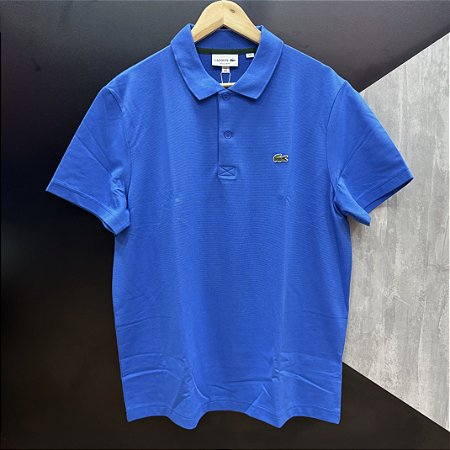 Polo Lacoste Regular Fit DH0783 Azul Royal
