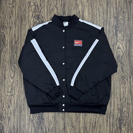 Jaqueta Bomber Nike Team Preta