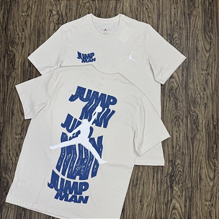 Camiseta Nike Jordan Jumpman Creme