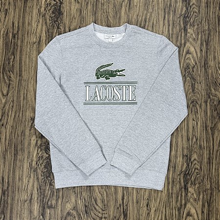 Moletom Lacoste SH9788 Cinza