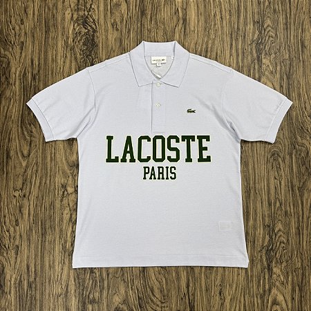 Polo Lacoste Paris Classic Fit PH7419 Azul Bebê