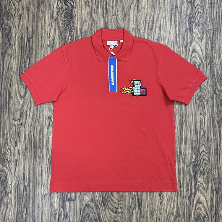 Polo Lacoste Holiday Vermelha