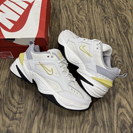 Tênis Nike M2K Tekno Platinum Celery