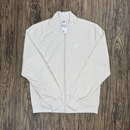 Jaqueta Nike Bomber Sportswear Creme